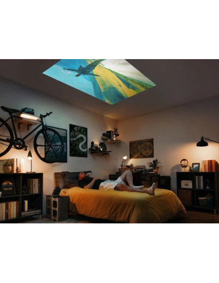 Viewsonic M1X Projektor Danych Projektor Krótkiego Rzutu Led Wvga (854X480) Czarny, Srebrny