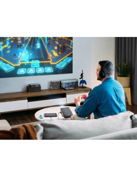 Viewsonic M1X Projektor Danych Projektor Krótkiego Rzutu Led Wvga (854X480) Czarny, Srebrny