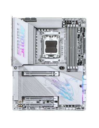 Gigabyte X870E Aorus Pro X3D Ice Amd X870E Gniazdo Am5 Atx