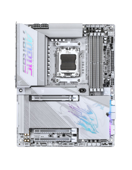 Gigabyte X870E Aorus Pro X3D Ice Amd X870E Gniazdo Am5 Atx