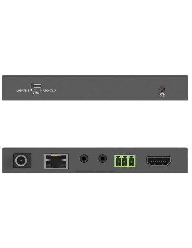 Puretools Pt-Hdbt-200 Przedłużacz Av Nadajnik I Odbiornik Av Czarny