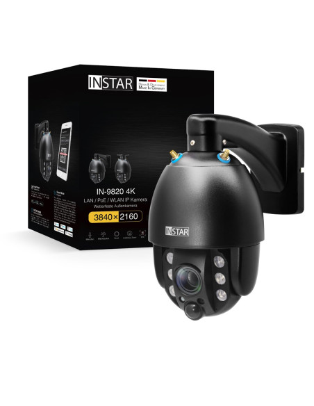 Instar In-9820 4K Schwarz