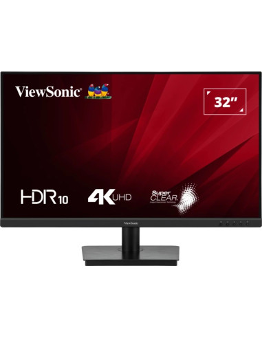 Viewsonic Va Vs19992 Monitor Komputerowy 81,3 Cm (32") 3840 X 2160 Px 4K Ultra Hd Led Czarny