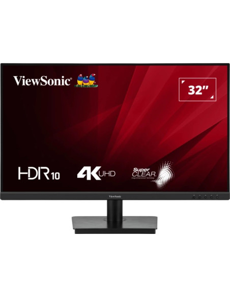Viewsonic Va Vs19992 Monitor Komputerowy 81,3 Cm (32") 3840 X 2160 Px 4K Ultra Hd Led Czarny