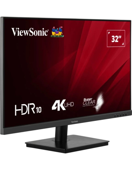 Viewsonic Va Vs19992 Monitor Komputerowy 81,3 Cm (32") 3840 X 2160 Px 4K Ultra Hd Led Czarny