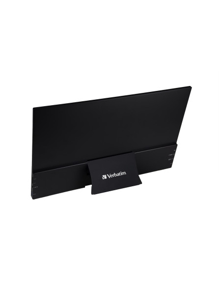 Verbatim 32238 Monitor Komputerowy 39,6 Cm (15.6") 3840 X 2160 Px 4K Ultra Hd Lcd Ekran Dotykowy Czarny