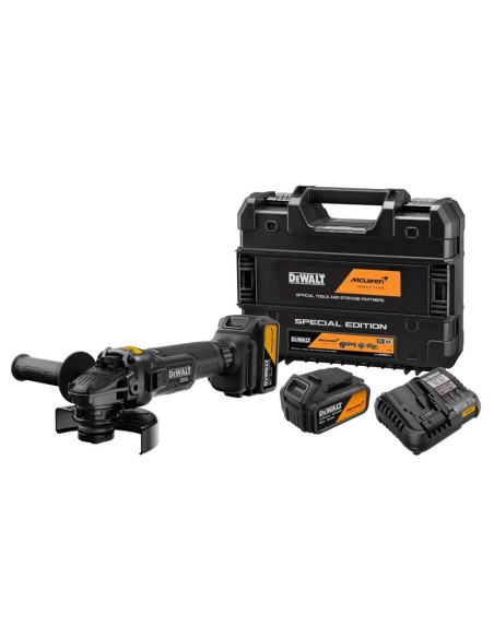 Dewalt Szlifierka Kątowa  125Mm 18V Dcg45Mp2T 2X5,0Ah Mclaren