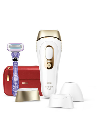 Braun Silk-Expert Pro Silk·expert Pro 5 Pl5267 Intensywne Światło Impulsowe (Ipl) Złoto, Biały