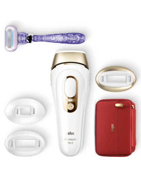 Braun Silk-Expert Pro Silk·expert Pro 5 Pl5267 Intensywne Światło Impulsowe (Ipl) Złoto, Biały