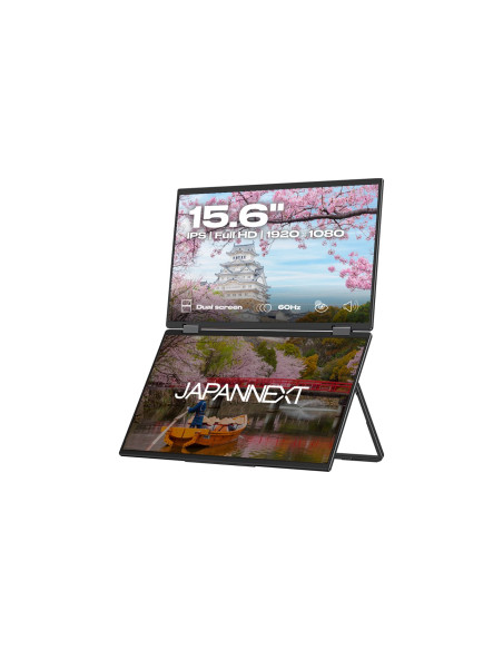 Japannext 39,6 Cm Jn-Dmd-Ips156F Podwójny Monitor Fhd
