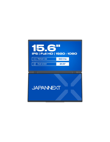 Japannext 39,6 Cm Jn-Dmd-Ips156F Podwójny Monitor Fhd