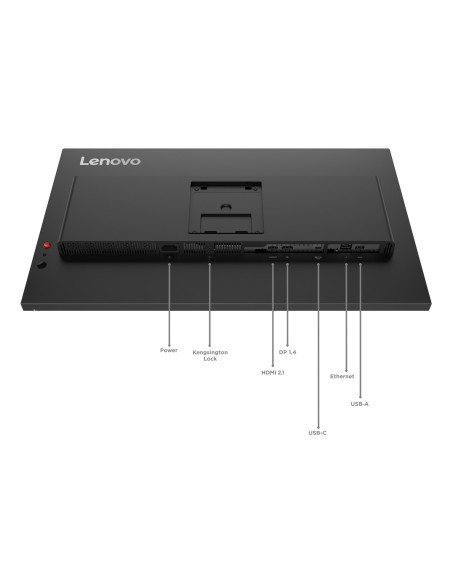 Lenovo Thinkvision T27Ud-40 27"Uhd 60Hz 350Nits Ag Hdmi Dp Usb Eclipse Black