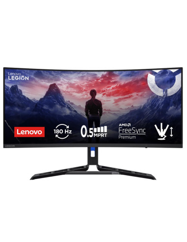 Lenovo Legion R34W-30 Monitor Komputerowy 86,4 Cm (34") 3440 X 1440 Px Wide Quad Hd Lcd Czarny