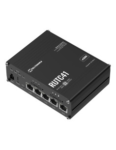 Teltonika Rutc41 Router Bezprzewodowy Gigabit Ethernet Dual-Band (2.4 Ghz/5 Ghz) 5G Czarny