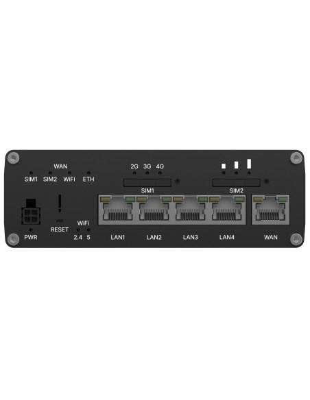 Teltonika Rutc41 Router Bezprzewodowy Gigabit Ethernet Dual-Band (2.4 Ghz/5 Ghz) 5G Czarny