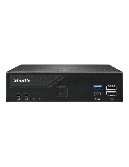 Shuttle Xp? Slim Dh610V2 Komputer Typu Barebone Wielkość Pc 1.35L Czarny Intel H610 Lga 1700