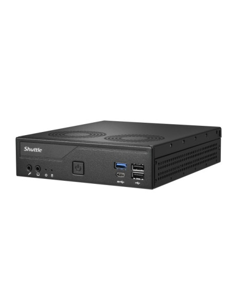 Shuttle Xp? Slim Dh610V2 Komputer Typu Barebone Wielkość Pc 1.35L Czarny Intel H610 Lga 1700