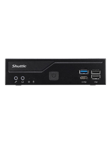 Shuttle Xp? Slim Dh610V2 Komputer Typu Barebone Wielkość Pc 1.35L Czarny Intel H610 Lga 1700