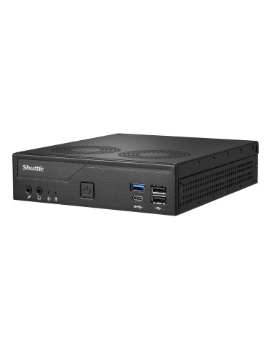 Shuttle Xp? Slim Dh610V2 Komputer Typu Barebone Wielkość Pc 1.35L Czarny Intel H610 Lga 1700