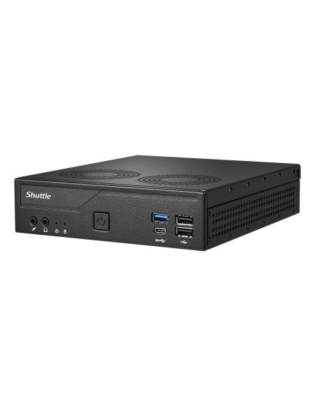 Shuttle Xp? Slim Dh610V2 Komputer Typu Barebone Wielkość Pc 1.35L Czarny Intel H610 Lga 1700