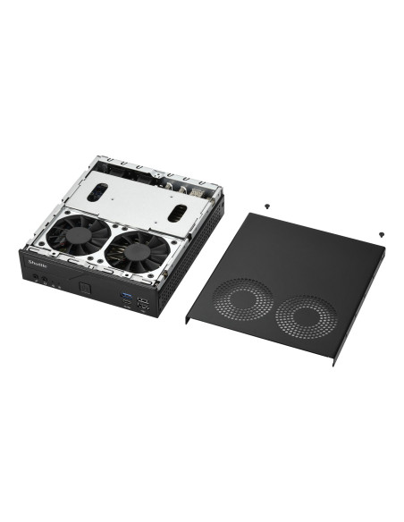 Shuttle Xp? Slim Dh610V2 Komputer Typu Barebone Wielkość Pc 1.35L Czarny Intel H610 Lga 1700