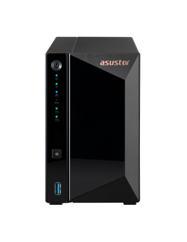 Asustor Drivestor 2 Pro Gen2 As3302T V2 Nas Realtek Rtd1619B 2 Gb Ddr4 Adm Czarny