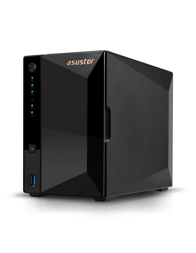 Asustor Drivestor 2 Pro Gen2 As3302T V2 Nas Realtek Rtd1619B 2 Gb Ddr4 Adm Czarny