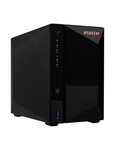 Asustor Drivestor 2 Pro Gen2 As3302T V2 Nas Realtek Rtd1619B 2 Gb Ddr4 Adm Czarny