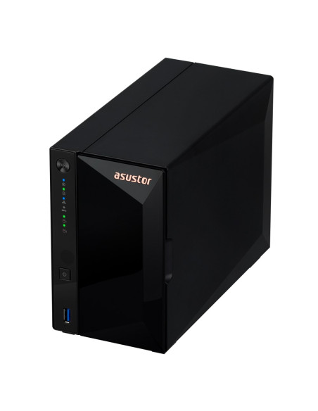 Asustor Drivestor 2 Pro Gen2 As3302T V2 Nas Realtek Rtd1619B 2 Gb Ddr4 Adm Czarny
