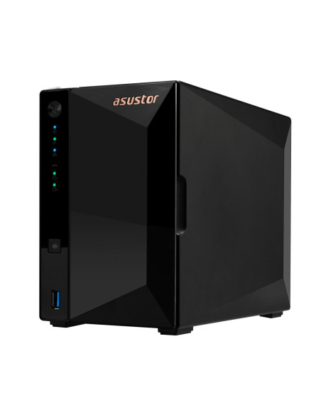 Asustor Drivestor 2 Pro Gen2 As3302T V2 Nas Realtek Rtd1619B 2 Gb Ddr4 Adm Czarny