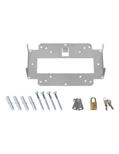 Lancom Wall Mount + Lock (Ln, Bulk 10) Metaliczny
