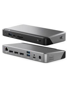 Alogic Dx3 Przewodowa Usb 3.2 Gen 1 (3.1 Gen 1) Type-C Czarny, Szary