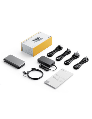 Alogic Dx3 Przewodowa Usb 3.2 Gen 1 (3.1 Gen 1) Type-C Czarny, Szary