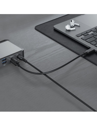 Alogic Dx3 Przewodowa Usb 3.2 Gen 1 (3.1 Gen 1) Type-C Czarny, Szary
