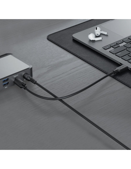 Alogic Dx3 Przewodowa Usb 3.2 Gen 1 (3.1 Gen 1) Type-C Czarny, Szary