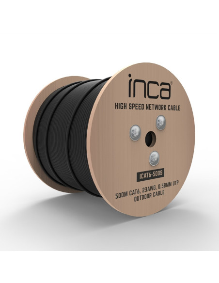 Kabel Ethernet Inca Icat6-500S Cat6, 500 Metrów