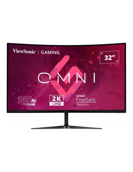 Viewsonic Vx Series Vx3218C-2K Monitor Komputerowy 81,3 Cm (32") 2560 X 1440 Px Quad Hd Led Czarny
