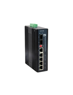 Przełącznik Levelone Industrial Gb 6-Portowy/Ip30+Din 1Gbps