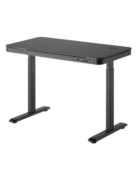 Table Adjust Height Balderii Black