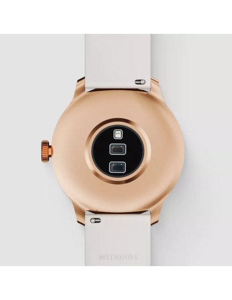 Zegarek Withings Scanwatch Light - Zegarek Z Funkcją Ekg, Pomiarem Pulsu I Spo2 Oraz Mierzeniem Aktywności Fizycznej I Snu (37Mm