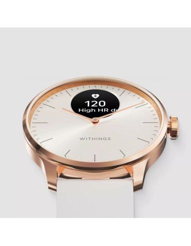 Zegarek Withings Scanwatch Light - Zegarek Z Funkcją Ekg, Pomiarem Pulsu I Spo2 Oraz Mierzeniem Aktywności Fizycznej I Snu (37Mm