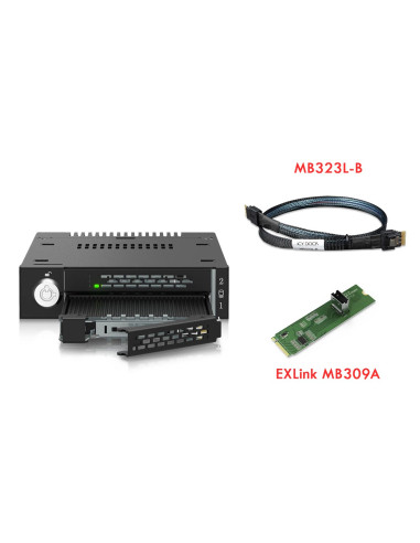 Icydock M.2 Pcie Nvme Ssd Mobilny Stojak Do Zewnętrznych 3.5 4I 2X