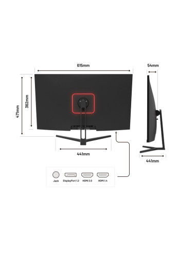 Monitor Japannext 80,0 Cm Jn-V315Uhdr 16:9 Hdmi/Dp Uhd
