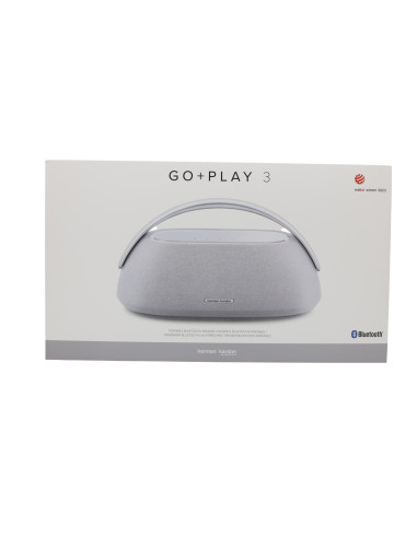 Harman/Kardon Go + Play 3 Przenośny Głośnik Stereo Szary, Srebrny 160 W