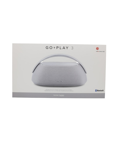 Harman/Kardon Go + Play 3 Przenośny Głośnik Stereo Szary, Srebrny 160 W