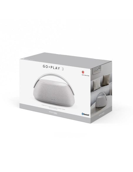 Harman/Kardon Go + Play 3 Przenośny Głośnik Stereo Szary, Srebrny 160 W
