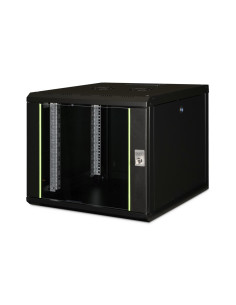Digitus Szafa Sieciowa Wisząca Unique 19" 9U Rack 600X600, Drzwi Szyba, Czarny, Niedzielona, Złożona, 100Kg 2