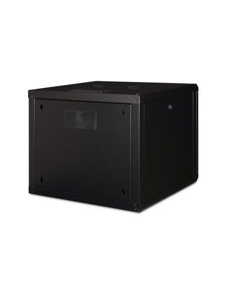 Digitus Szafa Sieciowa Wisząca Unique 19" 9U Rack 600X600, Drzwi Szyba, Czarny, Niedzielona, Złożona, 100Kg