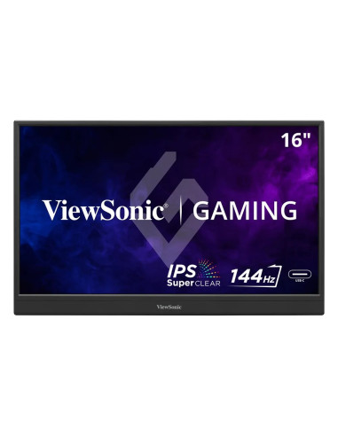 Viewsonic Vx1654 Przenośny Telewizor / Monitor Przenośny Monitor Czarny 39,6 Cm (15.6") Led 1920 X 1080 Px