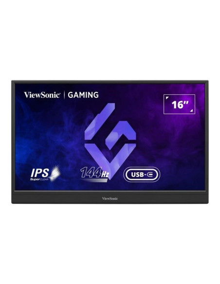 Viewsonic Vx1654 Przenośny Telewizor / Monitor Przenośny Monitor Czarny 39,6 Cm (15.6") Led 1920 X 1080 Px